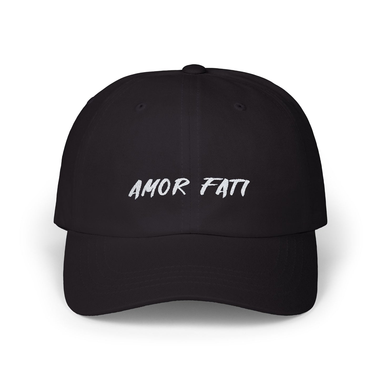 Κλασσικό Μαύρο Καπέλο "Amor Fati"