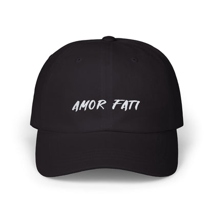 Κλασσικό Μαύρο Καπέλο "Amor Fati"